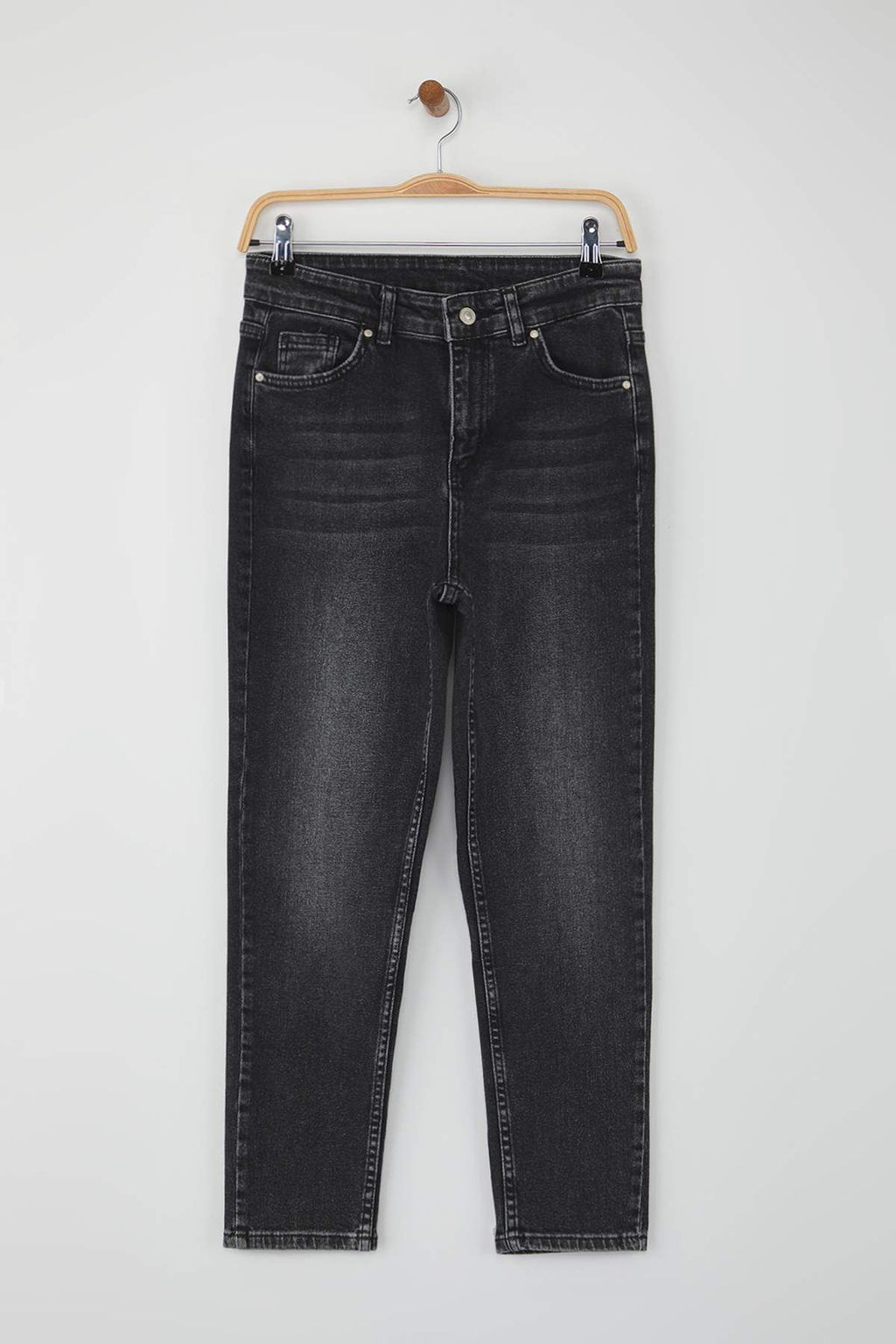 Mavi Yuksek Bel Comfort Mom Jeans TWOAW26JE00056 - Trendyolmilla фото 7