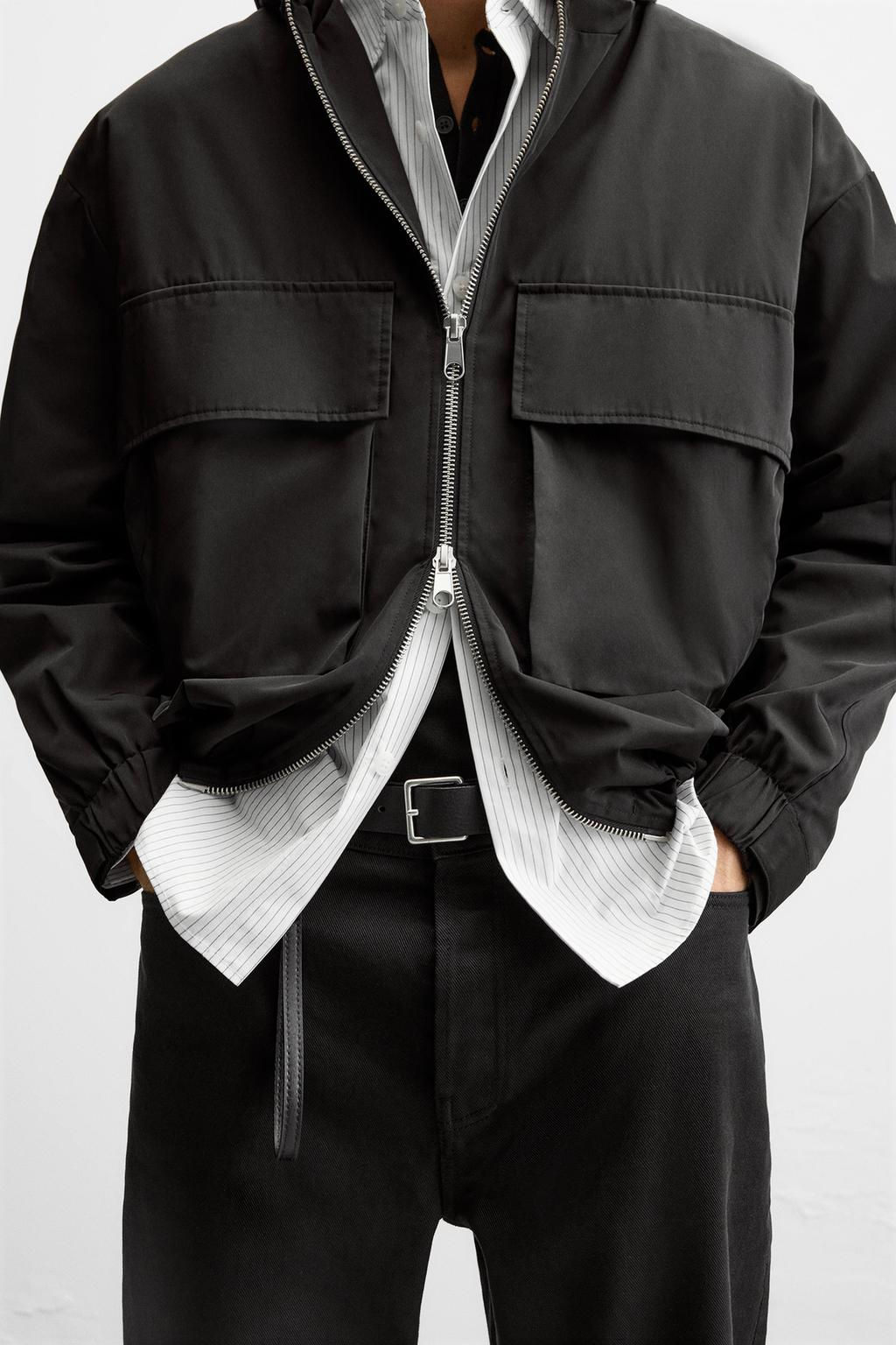 TECHNICAL BOXY FIT PARKA - Zara фото 8