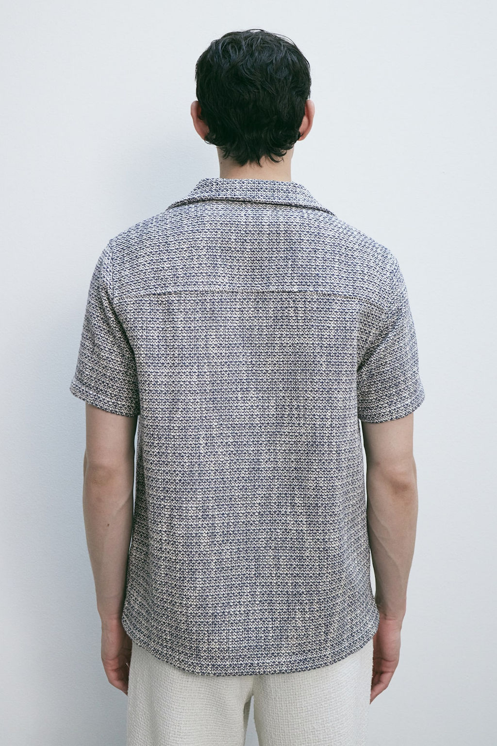 Camisa resort en tejido texturizado Regular Fit - H&m фото 3