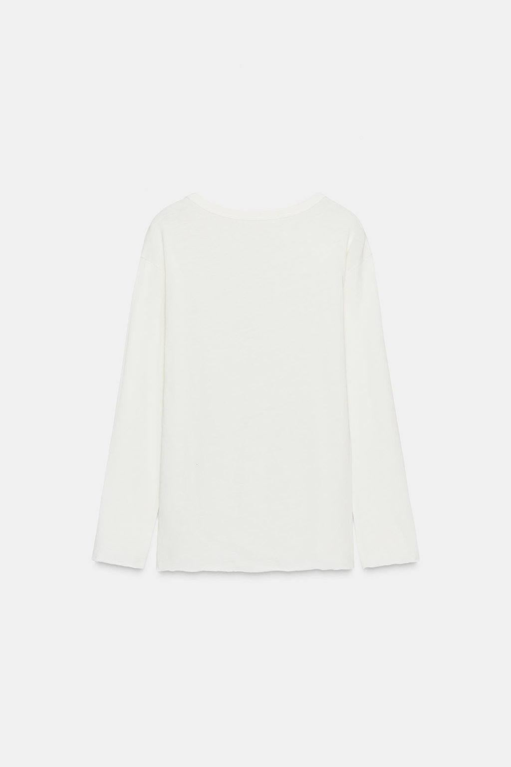 LONG SLEEVE T-SHIRT - Zara фото 5