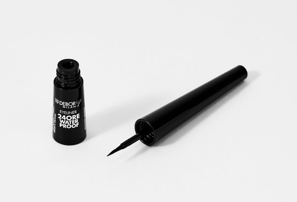 DEBORAH Подводка для век жидкая водостойкая Eyeliner 24ore тон черный, 2.9г  фото 4