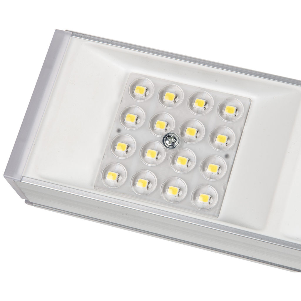 ULO-EL120B-100W/4000K/K SILVER LINKABLE Светильник светодиодный накладной, соединяемый. Белый свет (4000K). Корпус серебристый. Угол 60 градусов. ТМ Uniel