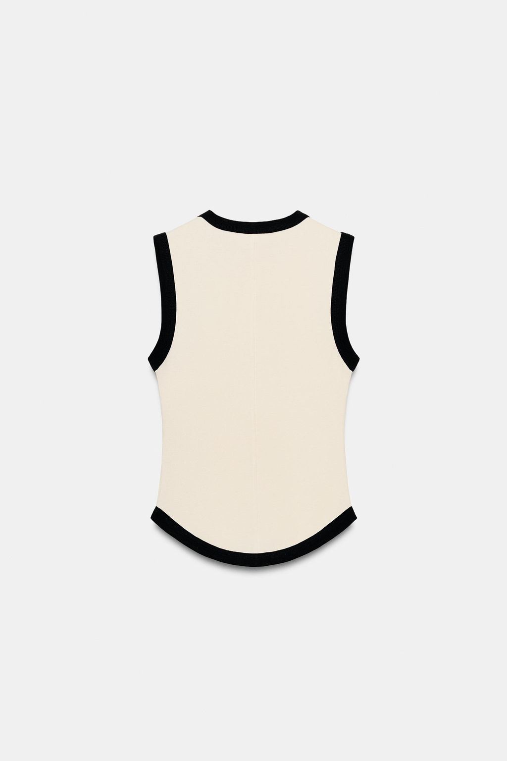 CAMISETA VIVOS CONTRASTE / Blanco roto - Zara фото 6