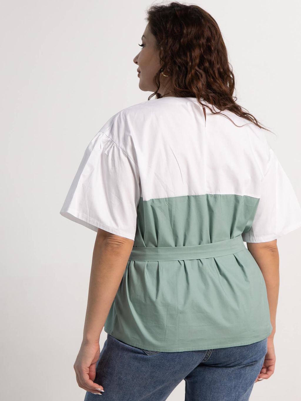 Блуза Альциона (фисташка) Б15255-13М