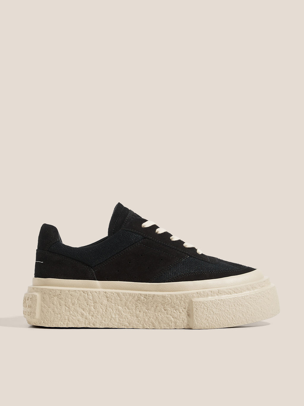 Мужские кеды MM6 MAISON MARGIELA SNEAKERS Артикул 4661679, черный