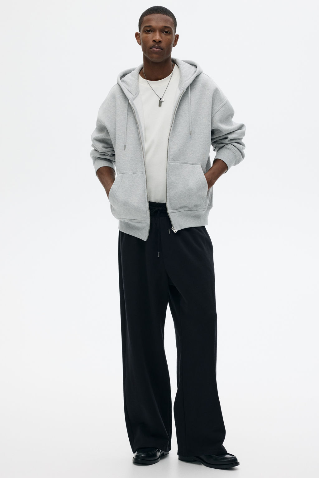 Chaqueta sudadera con cremallera Oversized Fit - H&m фото 5