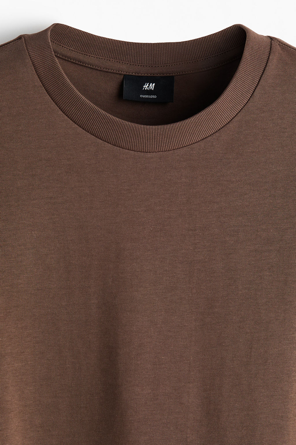 Camiseta de punto de manga larga Oversized Fit - H&m фото 5