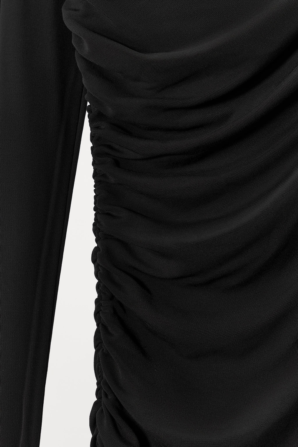 MULTIPOSITION COLLAR VISCOSE BLEND DRESS - Zara фото 9