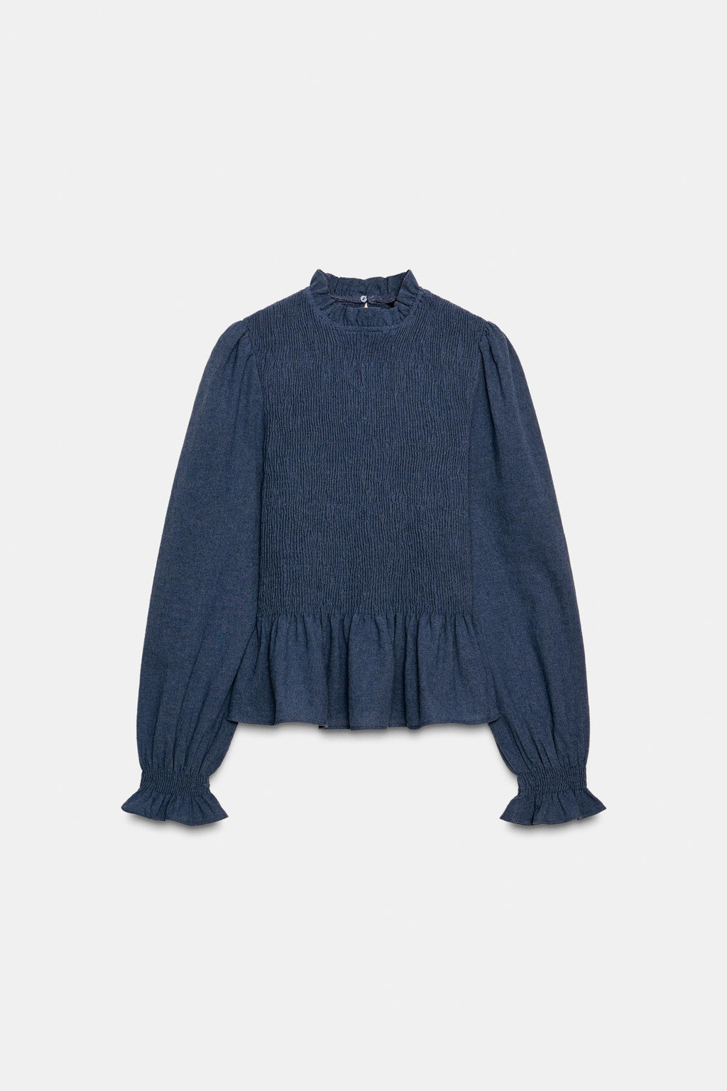 SMOCKED SHIRT - Zara фото 18