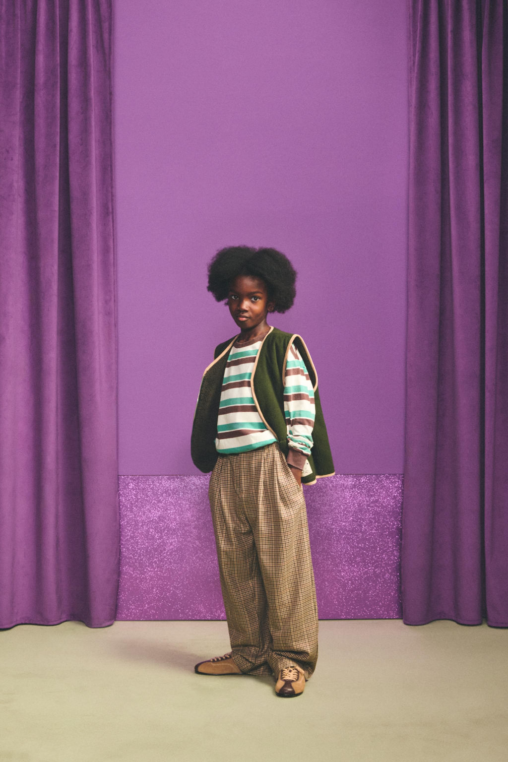 7-14 YEARS / STRIPED T-SHIRT WITH HARRY LAMBERT FOR ZARA X DISNEY PATCH