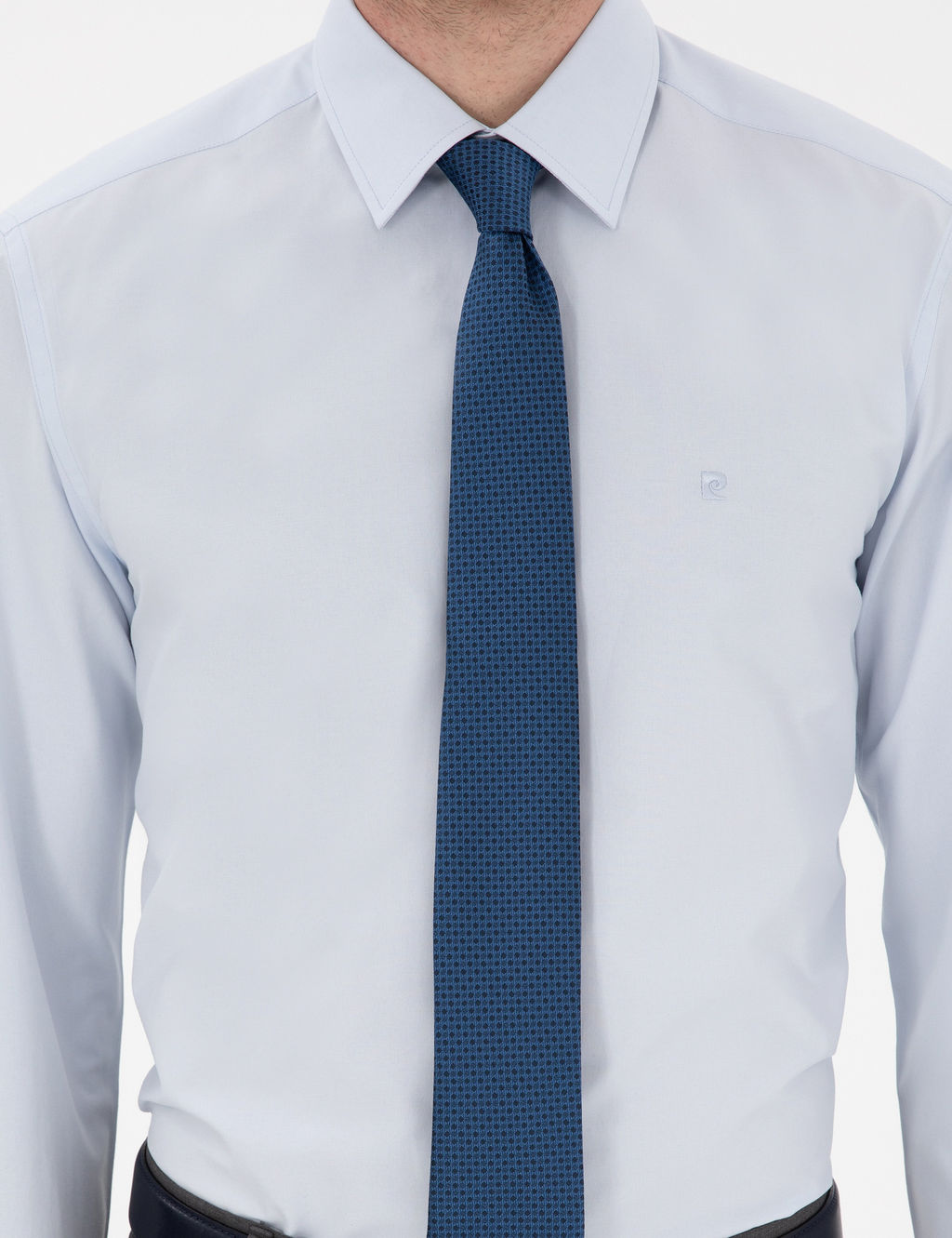 A__k Mavi Regular Fit Uzun Kollu Basic G_mlek