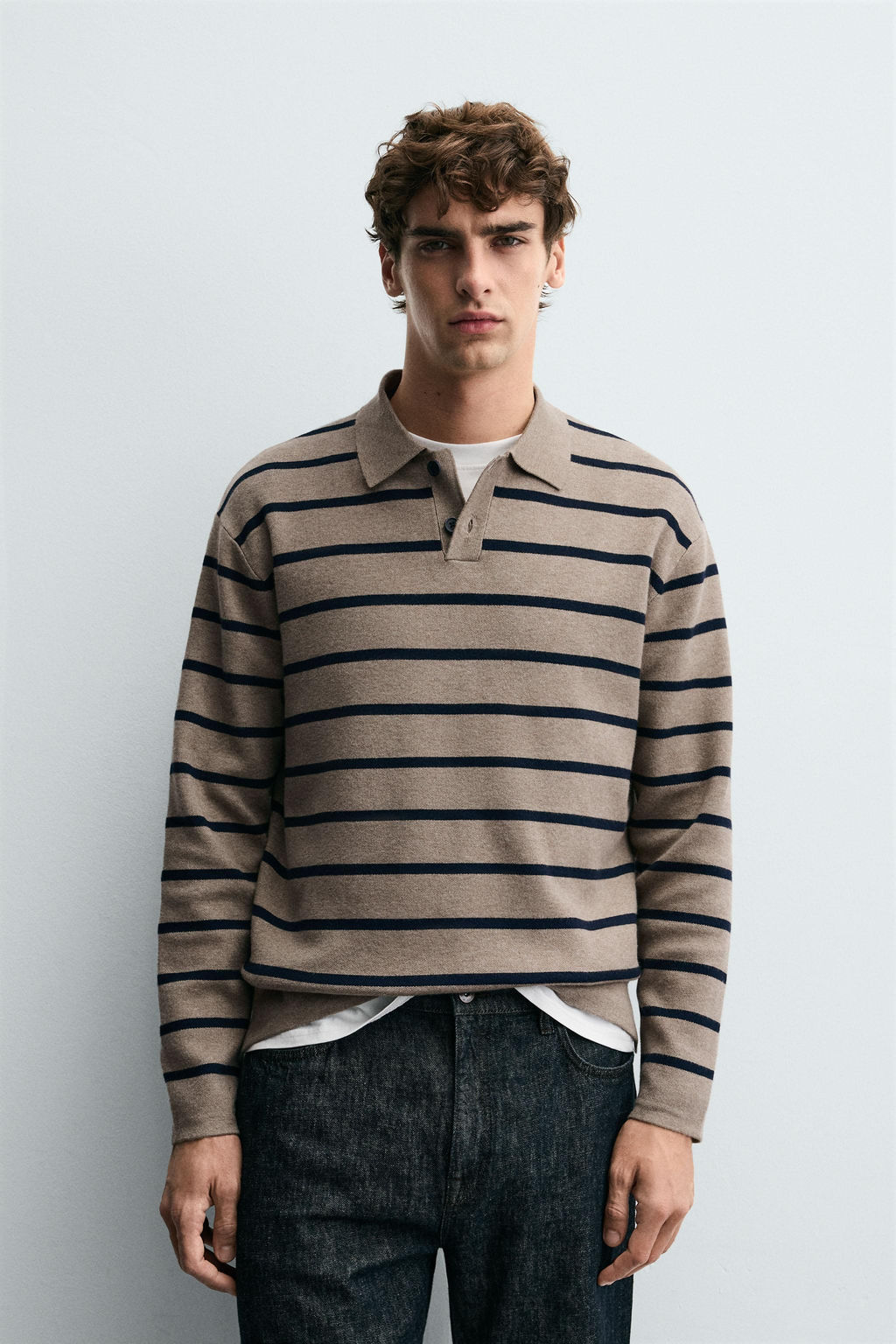 SOFT KNIT POLO SHIRT - Zara фото 2