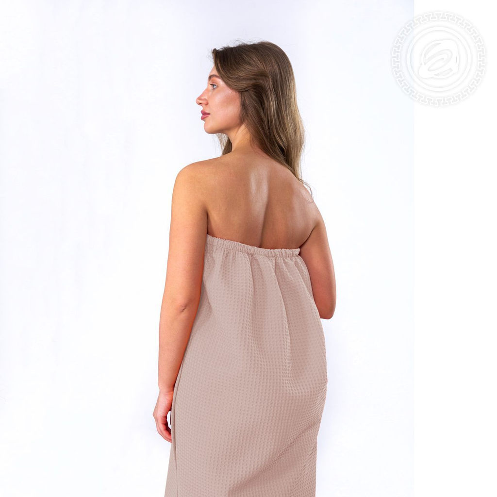 Килт для бани и сауны женский (бежевый) 100*150/1 шт. - 100*150 Для бани и сауны