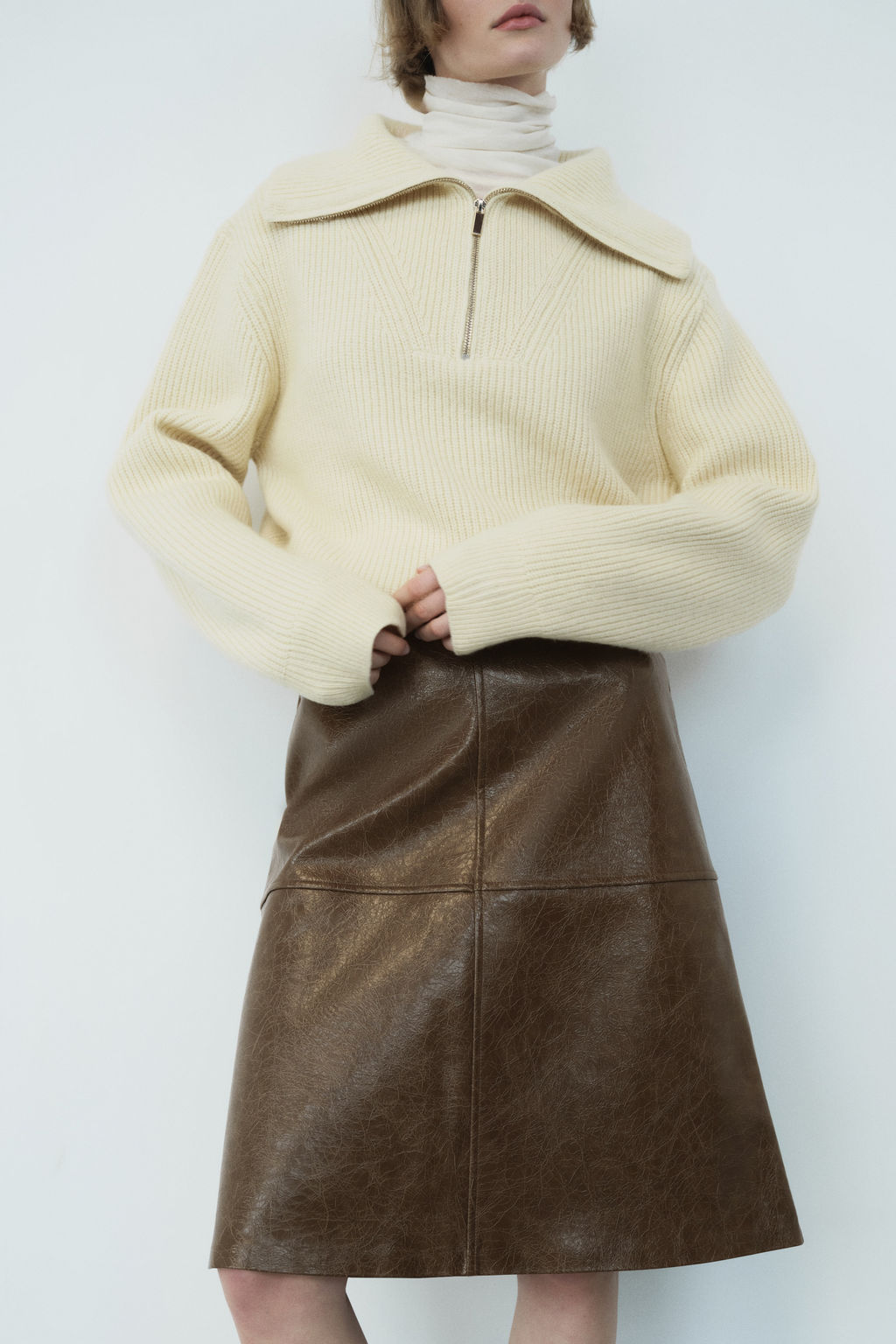 Coated skirt - H&m фото 3