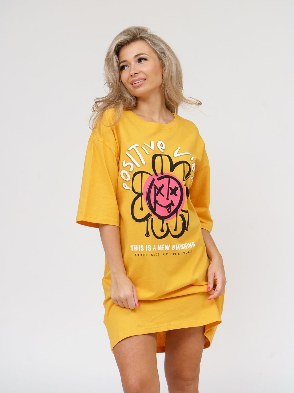 894 Футболка "Горчичный"