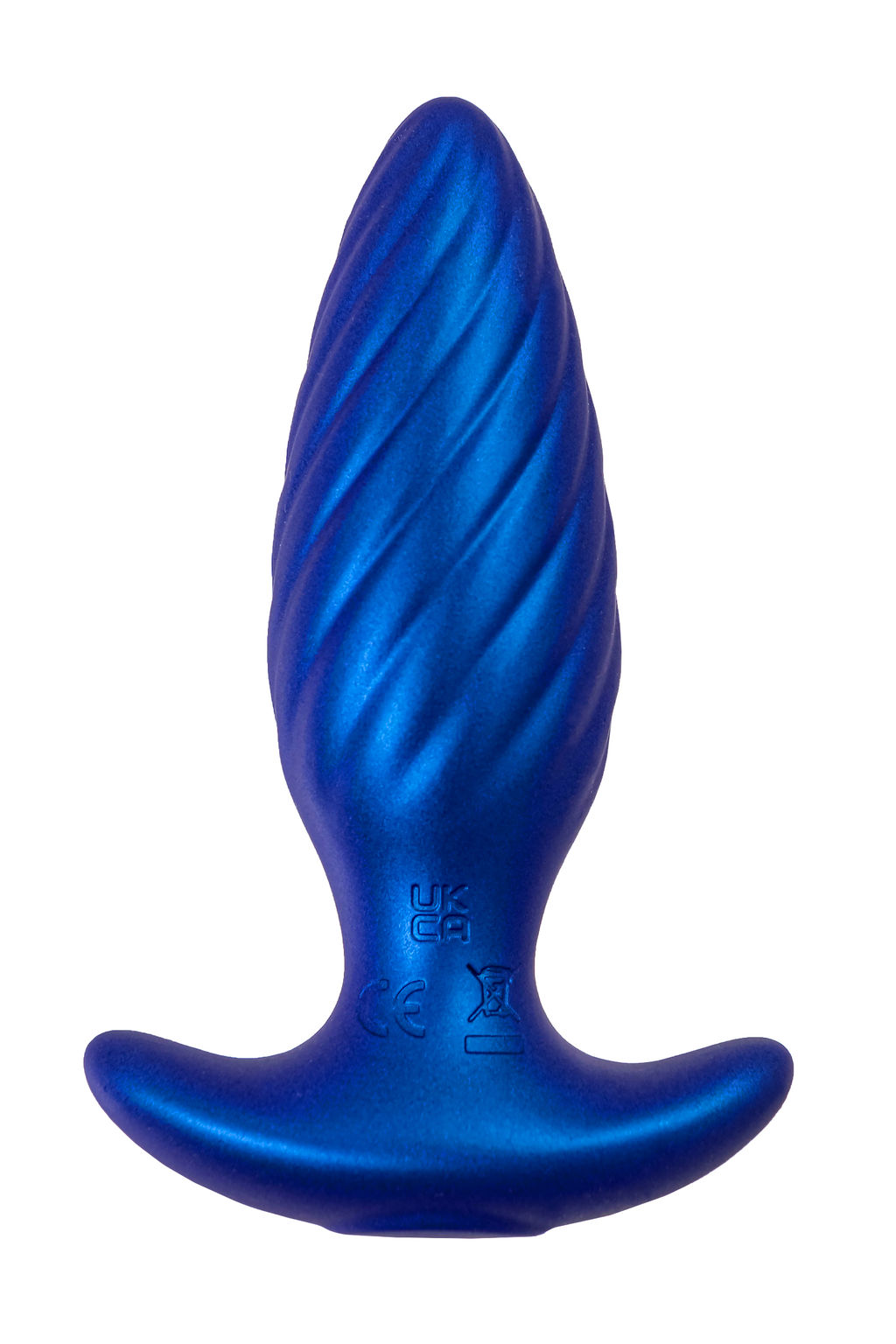 Анальная вибровтулка LEroina APP CLOSS с управлением от приложения и пульта, силикон, синий, 10,5 с