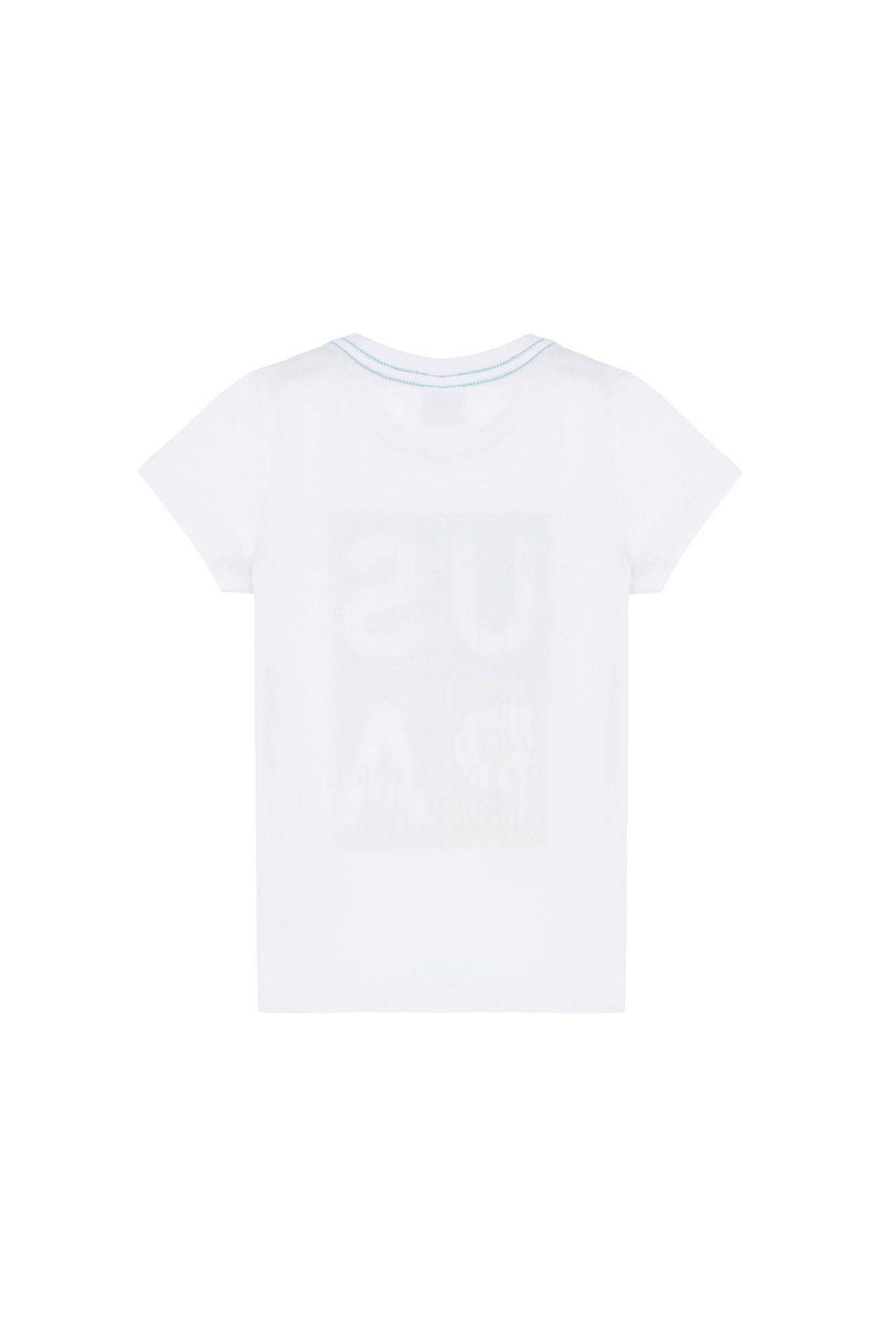 U. S. Polo Assn / Белая футболка с круглым вырезом для мальчика - U.s. polo assn фото 3