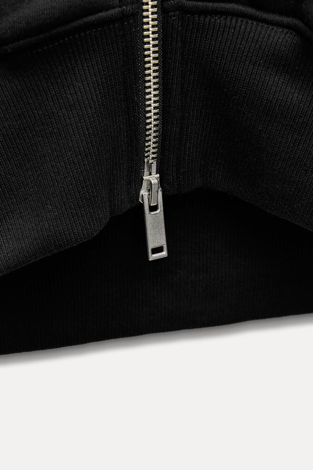 OVERSIZE ZIP-UP HOODIE - Zara фото 14