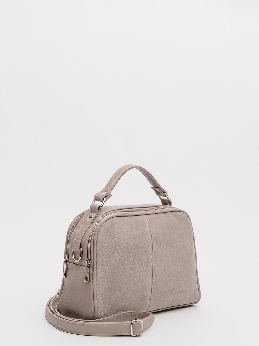 Темно-бежевый саквояж S.Lavia  фото 12