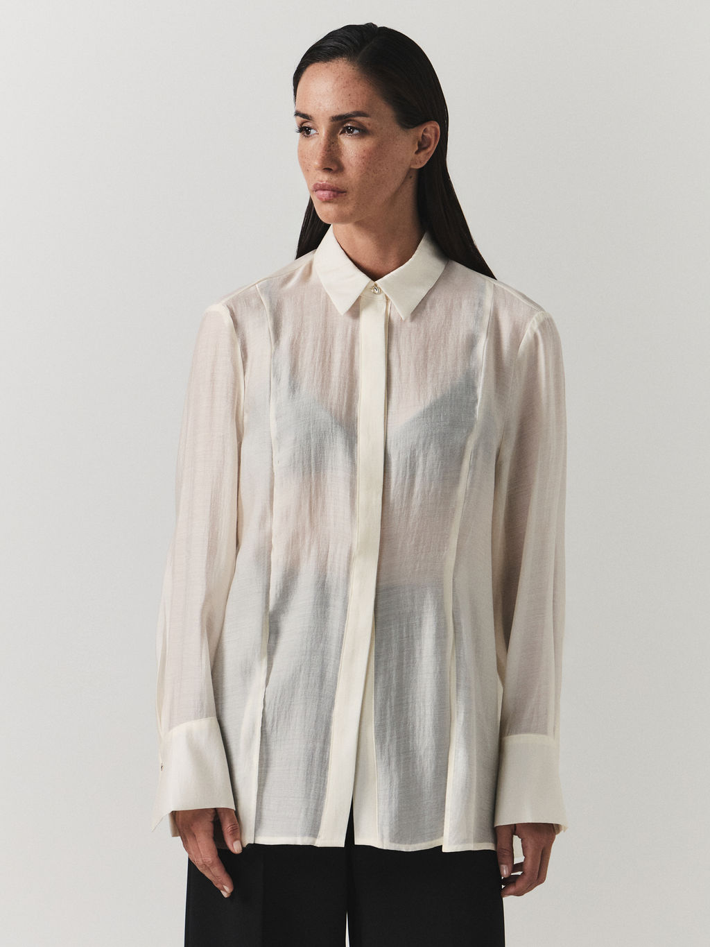 Блуза-трансформер с декоративными разрезами / Zarina  фото 5