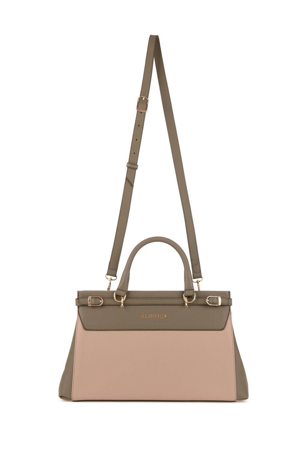 Женская бежевая сумка через плечо Неожиданная скидка в корзине - U.s. polo assn фото 6