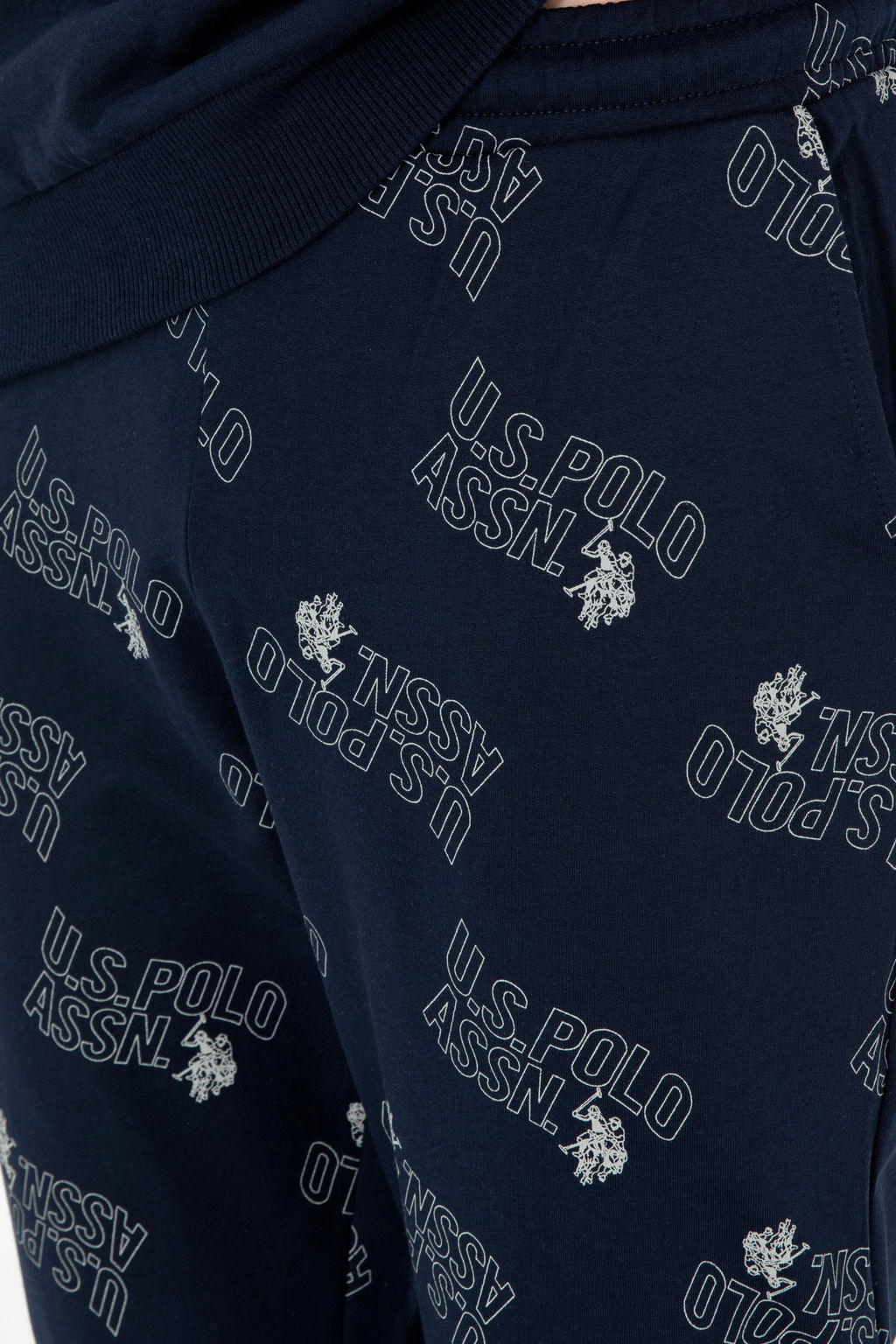 Мужской темно-синий пижамный комплект Неожиданная скидка в корзине - U.s. polo assn фото 21
