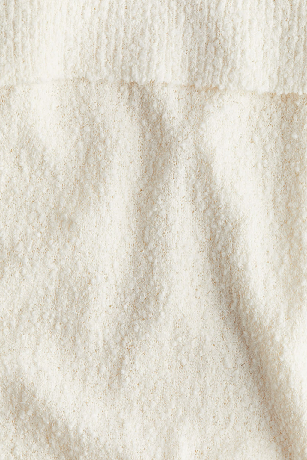 Vestido off-the-shoulder en punto boucle - H&m фото 6