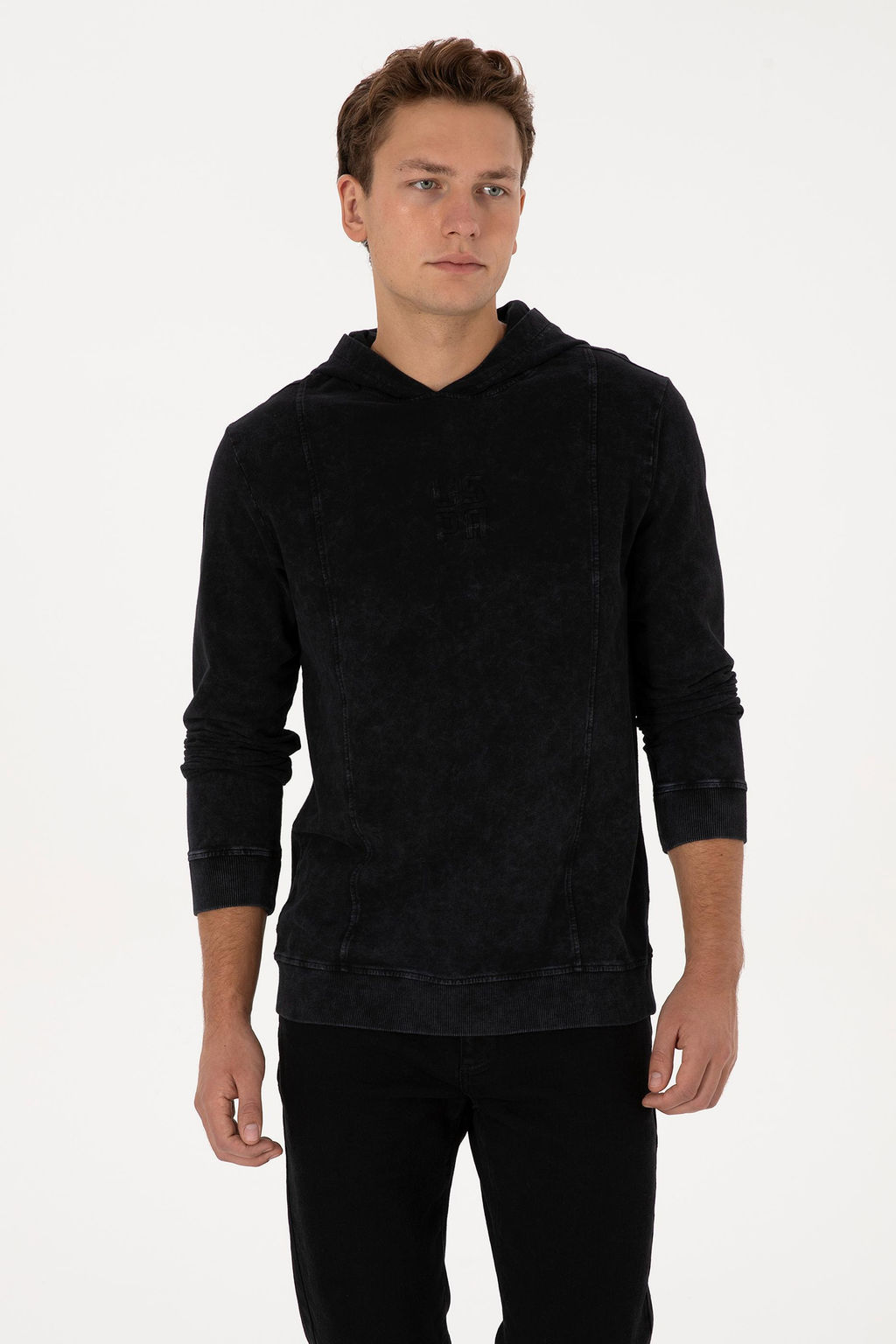Erkek Siyah Sweatshirt - U.s. polo assn фото 3