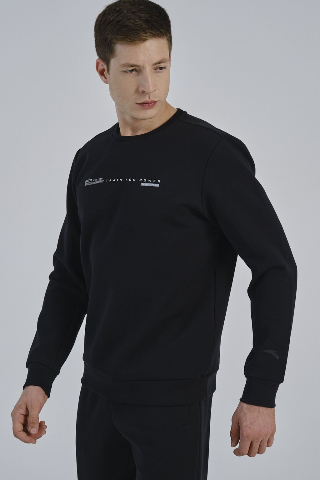 Свитшот Черный - Anta фото 4