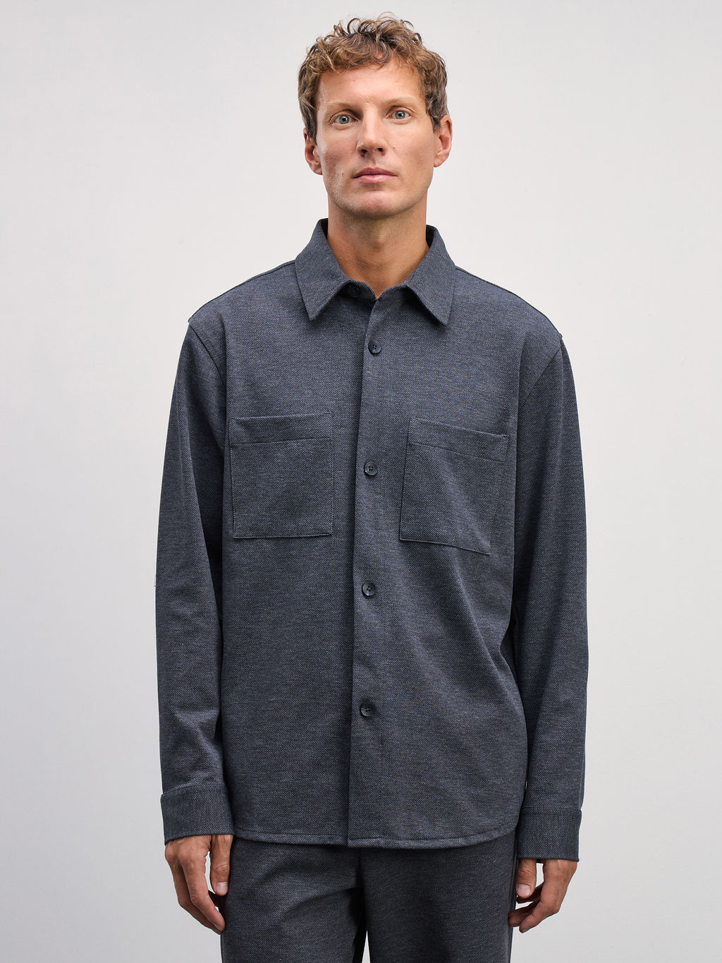 Рубашка овершот / Zarina  фото 4