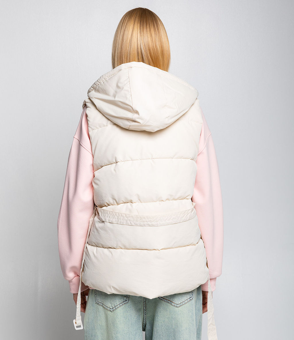 Жилет #КТ116 (5), светло-бежевый - Dommod фото 3