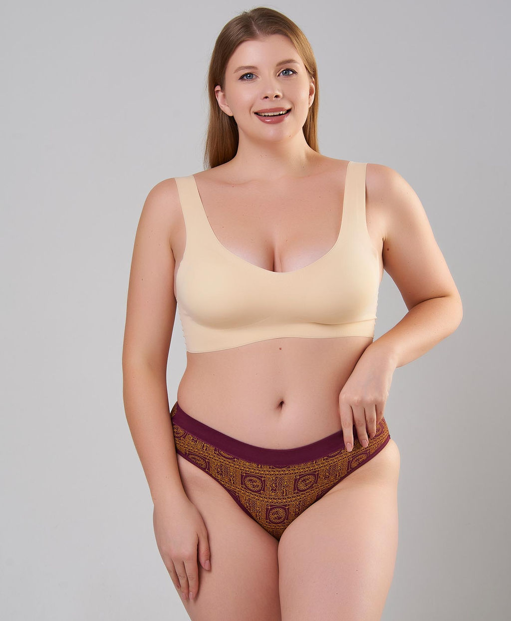 Трусы женские слипы Vanessa 6802-95 хлопок, эластан размеры L, XL, 2XL, 3XL - VANESSA FOR ME фото 5
