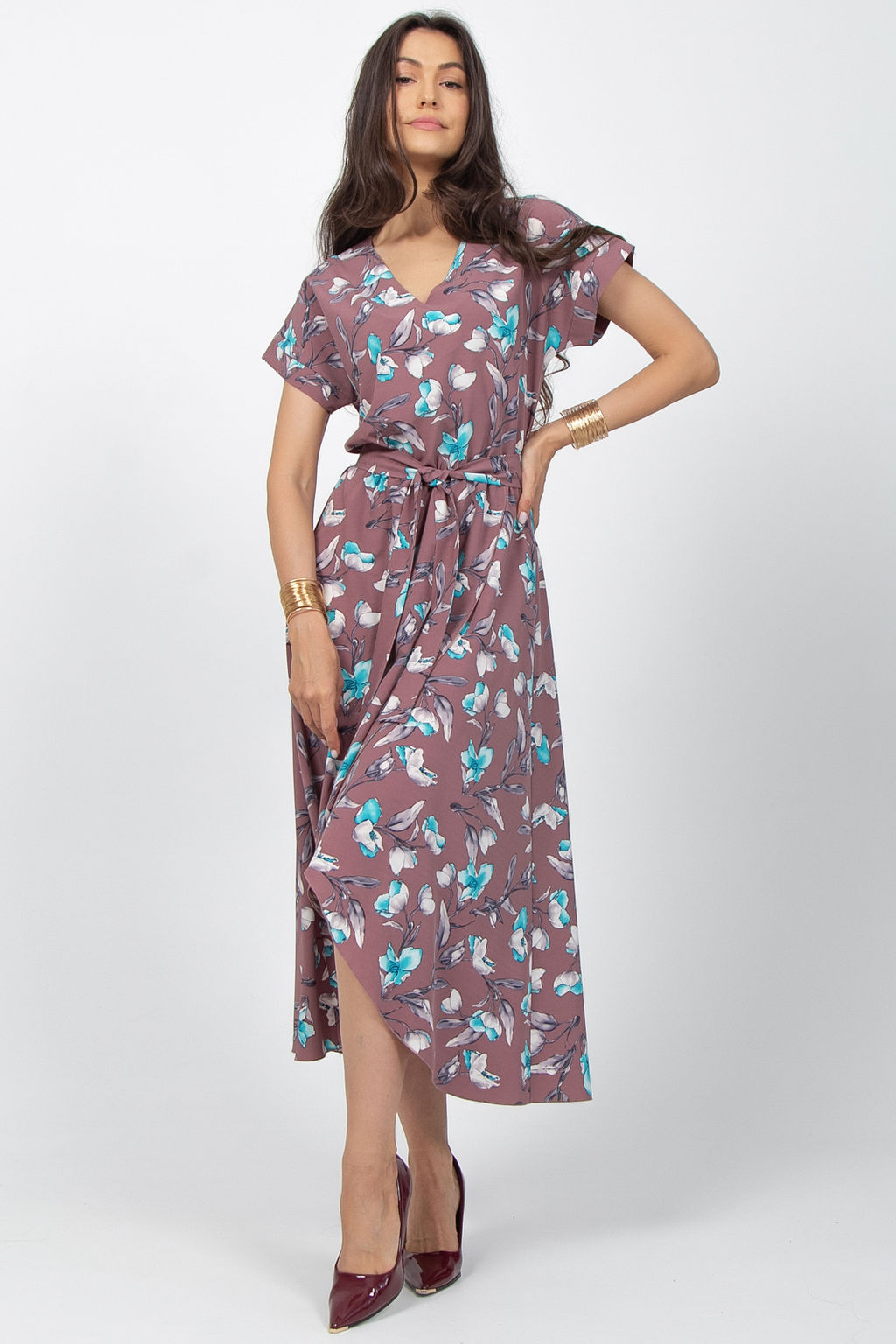 Платье Феерита (лиловый) - Эльза фото 4