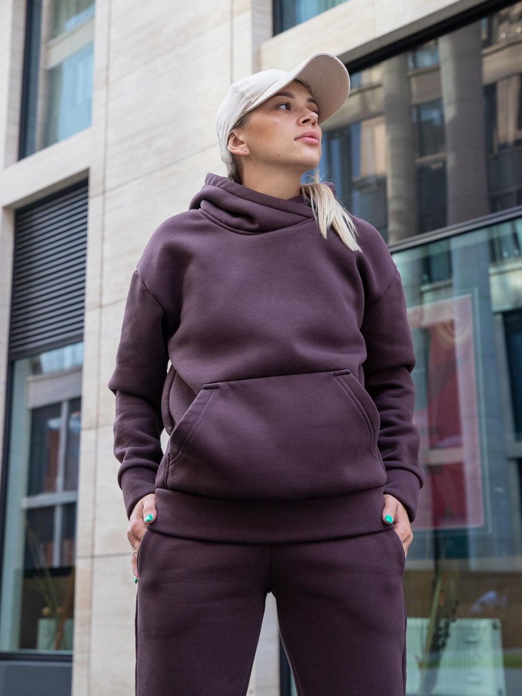 Женский Спортивный костюм БД030 шоколад от Спортсоло