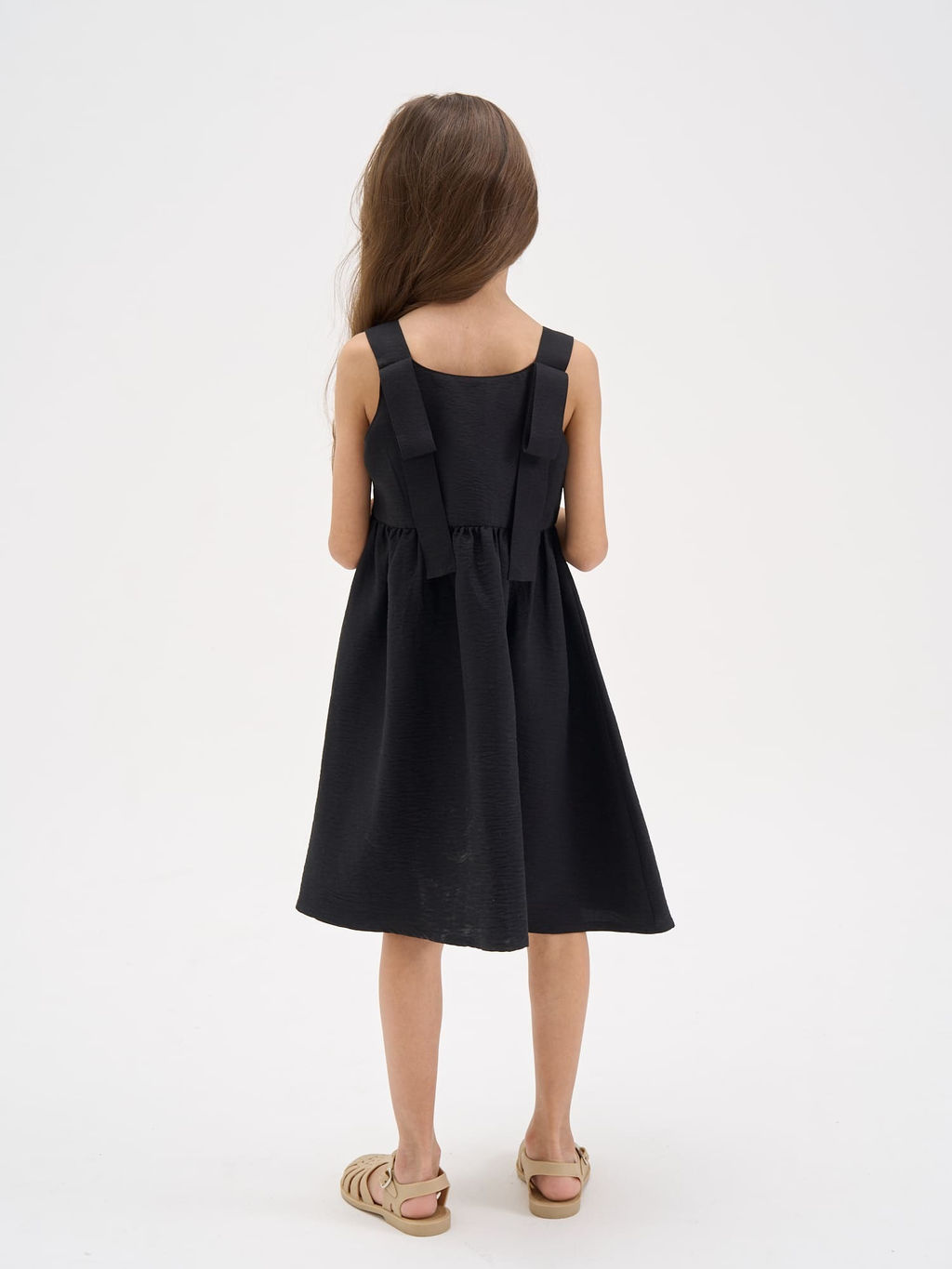 Сарафан хлопковый Уголь - Bungly фото 6