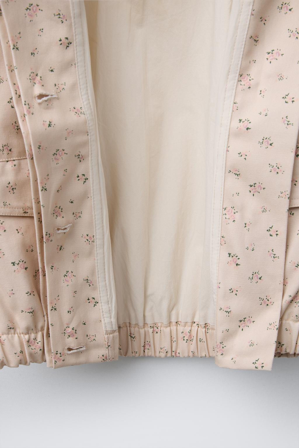 FLORAL JACKET - Zara фото 5
