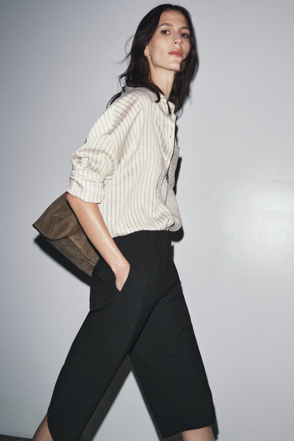 ZW COLLECTION LONG BERMUDA SHORTS - Zara фото 12