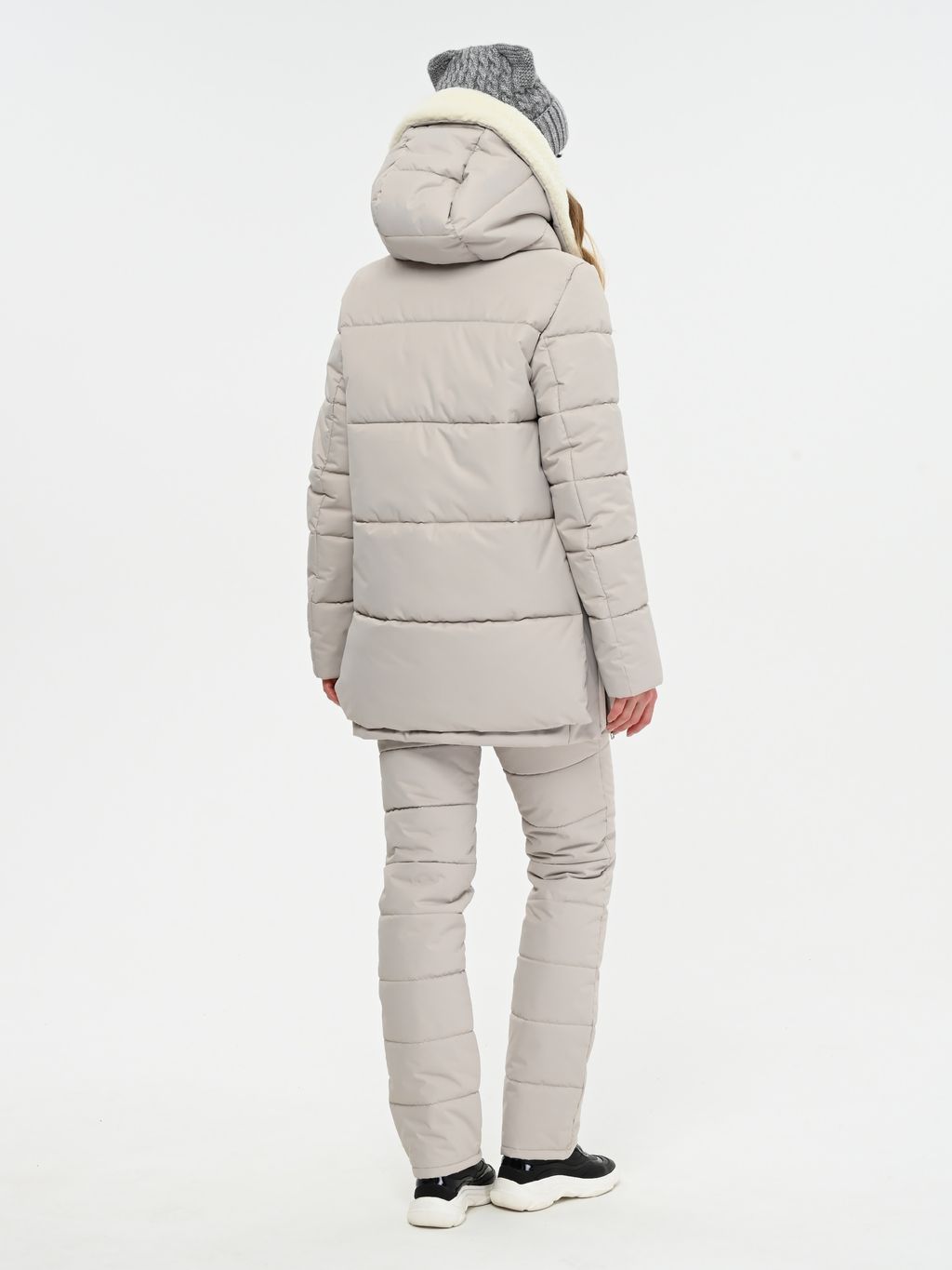 Куртка зимняя из плащевой ткани  на синтепухеа синтепухе - А+б коллекция фото 8