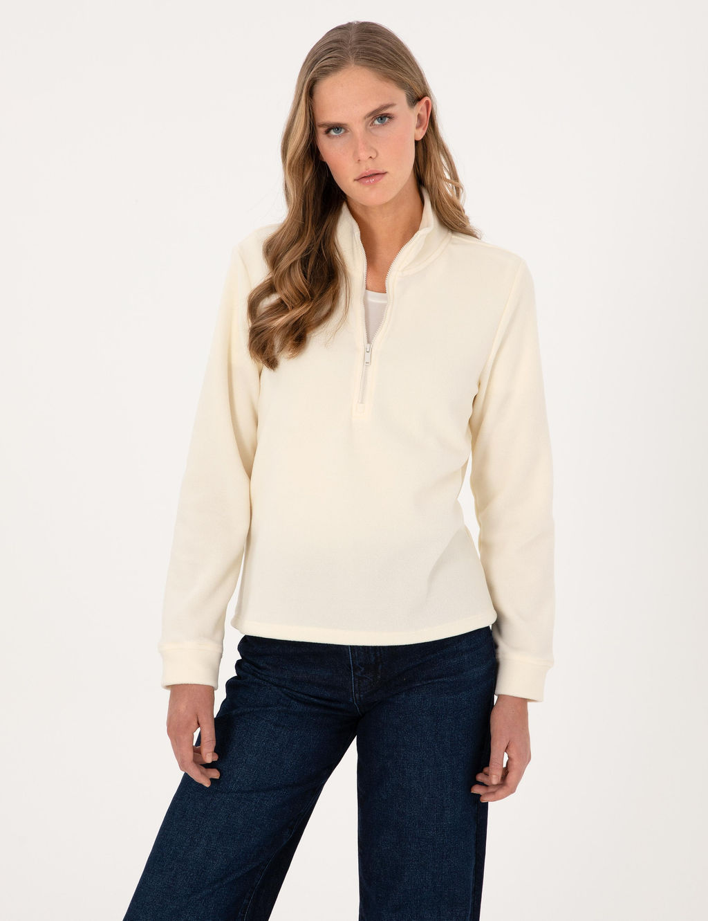 Ekru Comfort Fit Sweatshirt