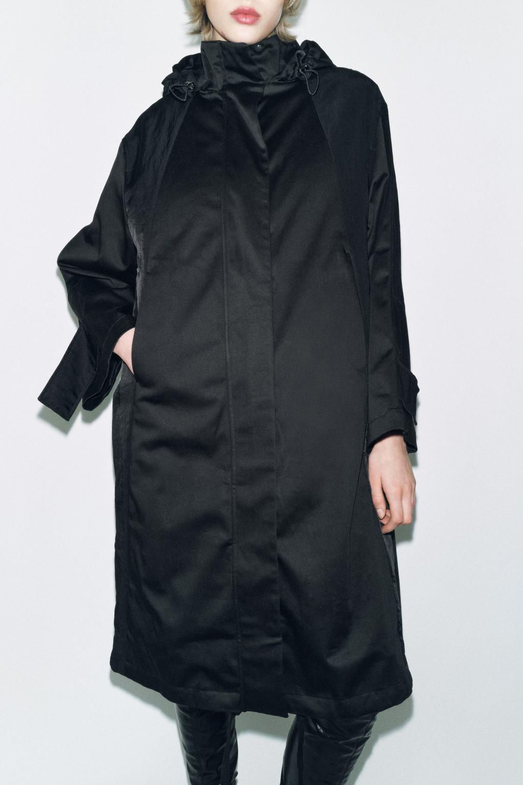 OVERSIZED PARKA - ZW COLLECTION - Zara фото 2