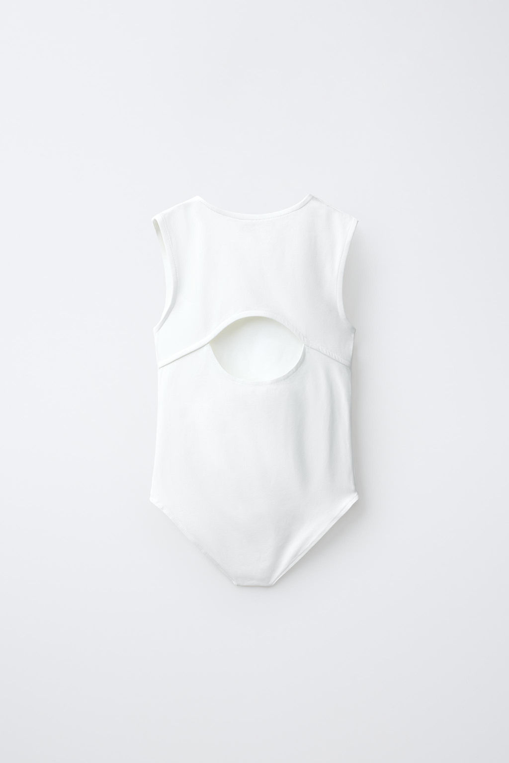 BODY POLIAMIDA CUT OUT / Blanco - Zara фото 2