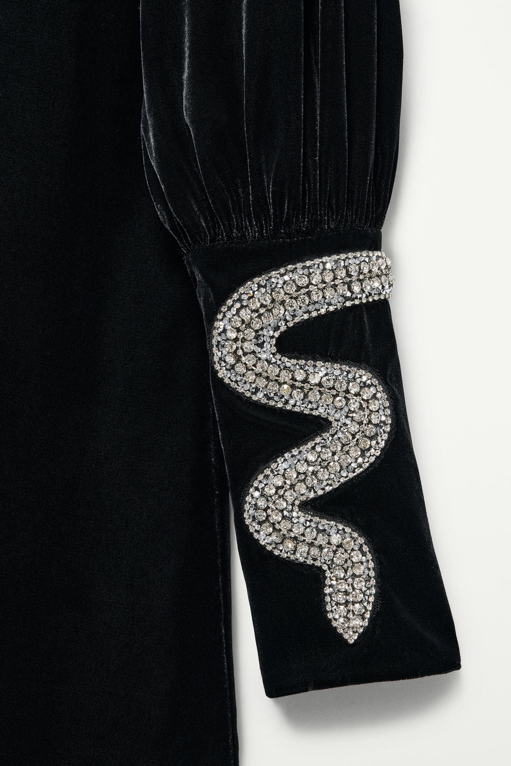 SHORT VELVET DRESS - THE ITEM ZARA WOMAN  фото 7