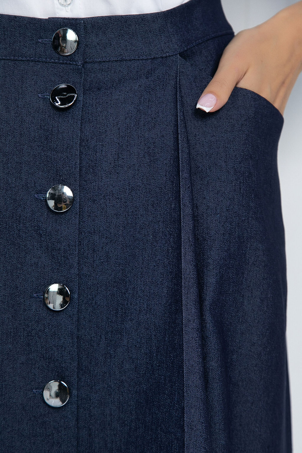 Юбка Севара (синяя) Ю11527 - Lt collection фото 3