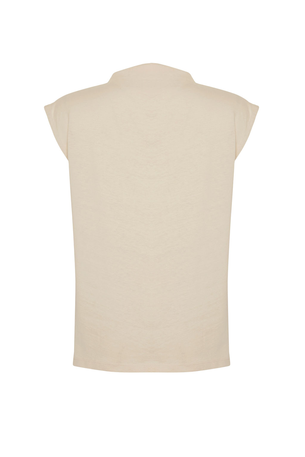 Tas Kay?k Yaka S?f?r Kol Buzgulu Orme T-Shirt TWOSS24TS00051