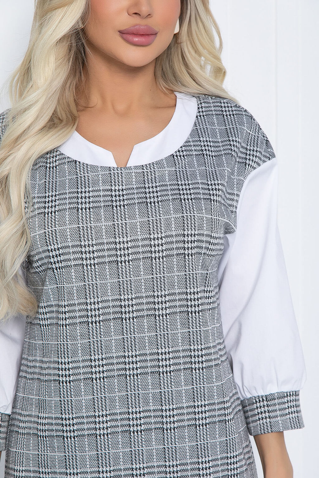 Платье Брют НЬЮ (серое) П12400-18 - Lt collection фото 3