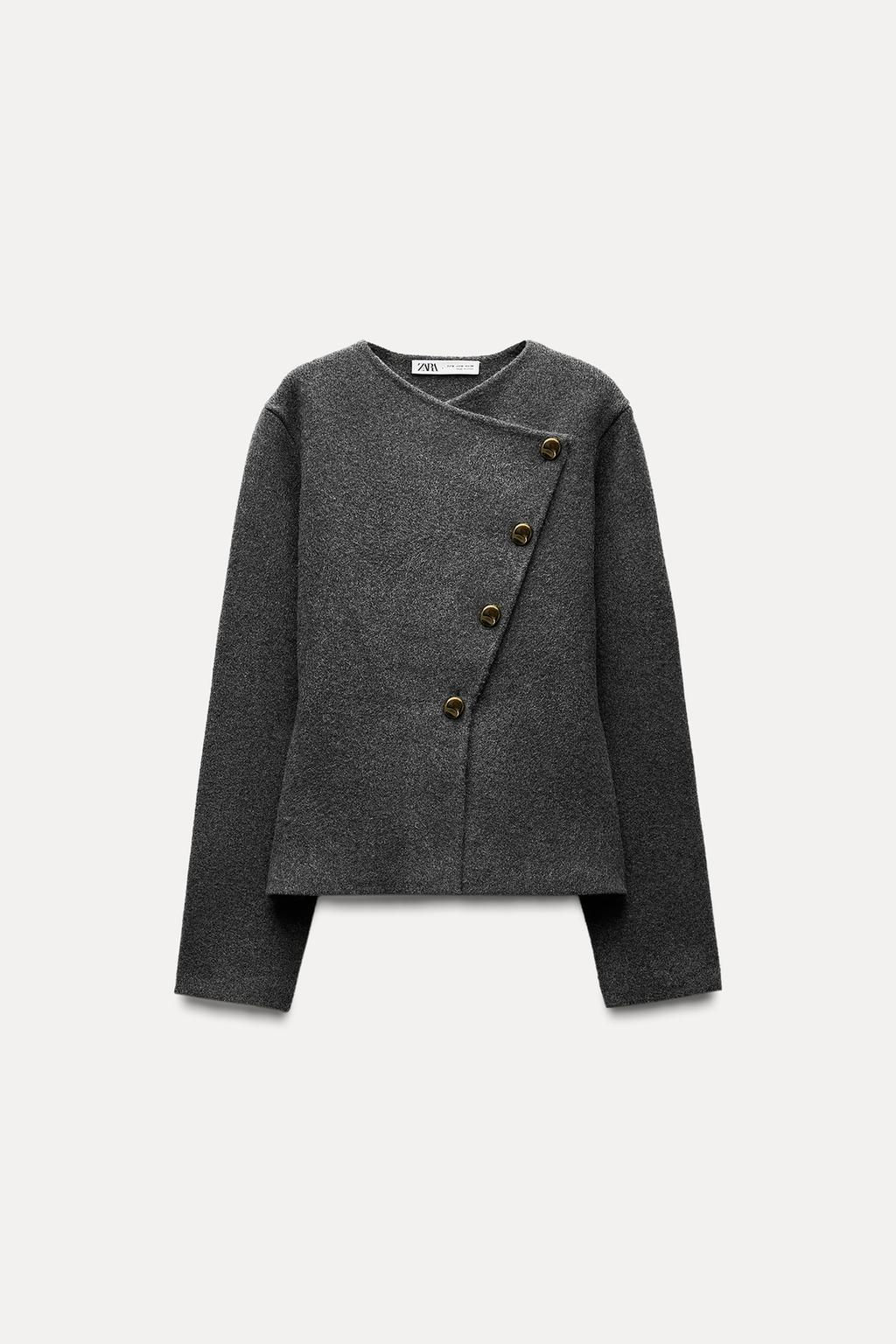 PLAIN KNIT CARDIGAN - Zara фото 5