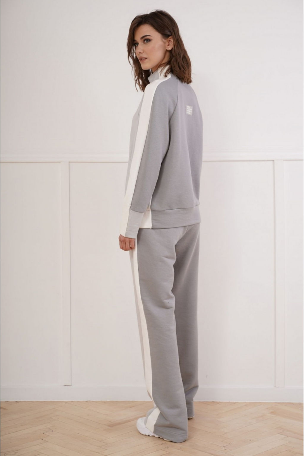 Костюм спортивный 4157/4155 серый - Fantazia mod фото 2