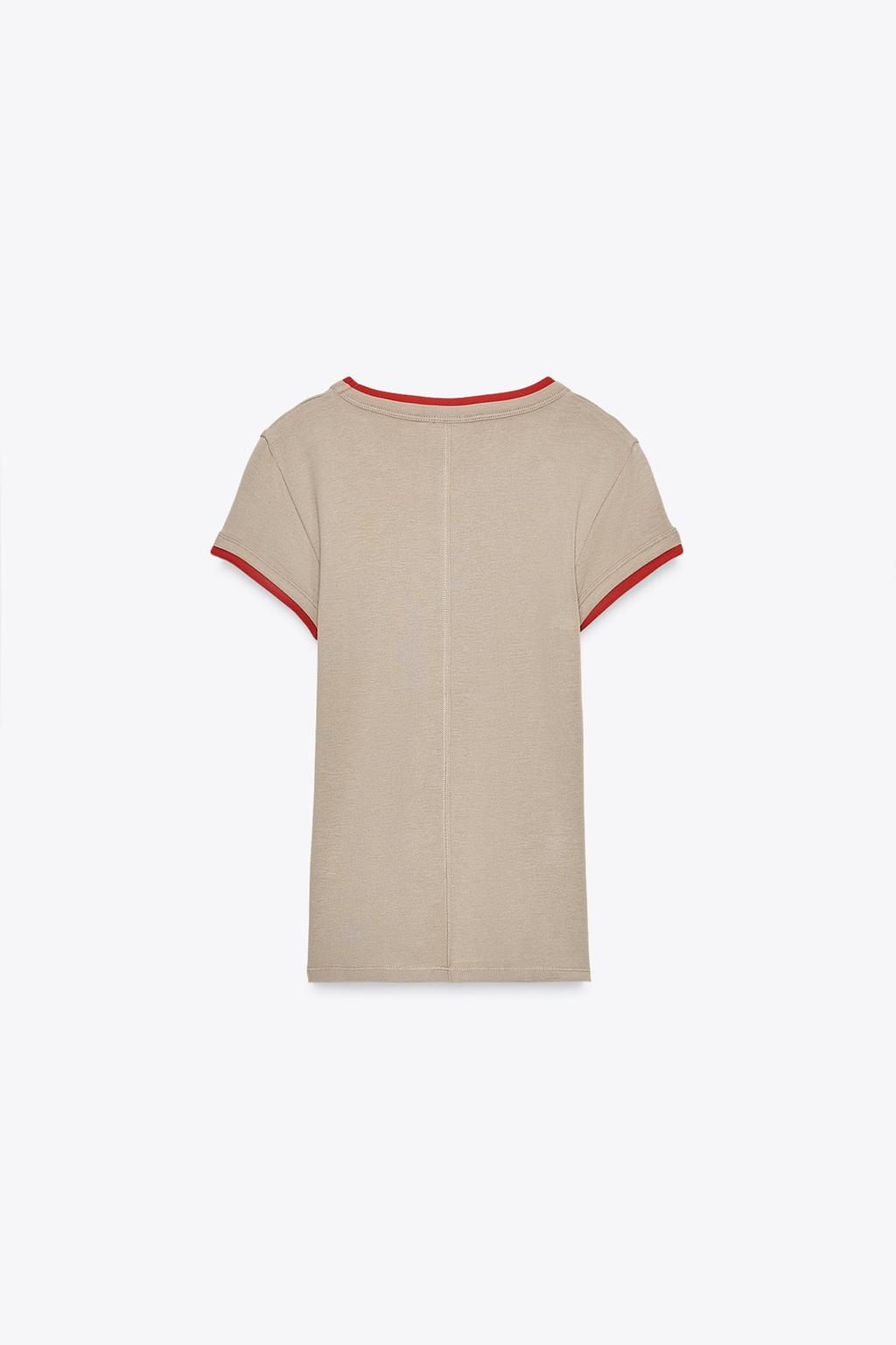 DOUBLE T-SHIRT - Zara фото 16