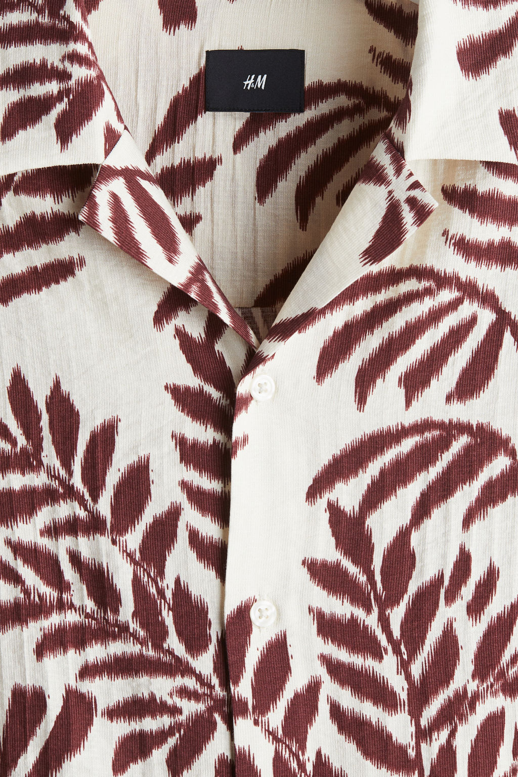 Camisa resort Regular Fit - H&m фото 3