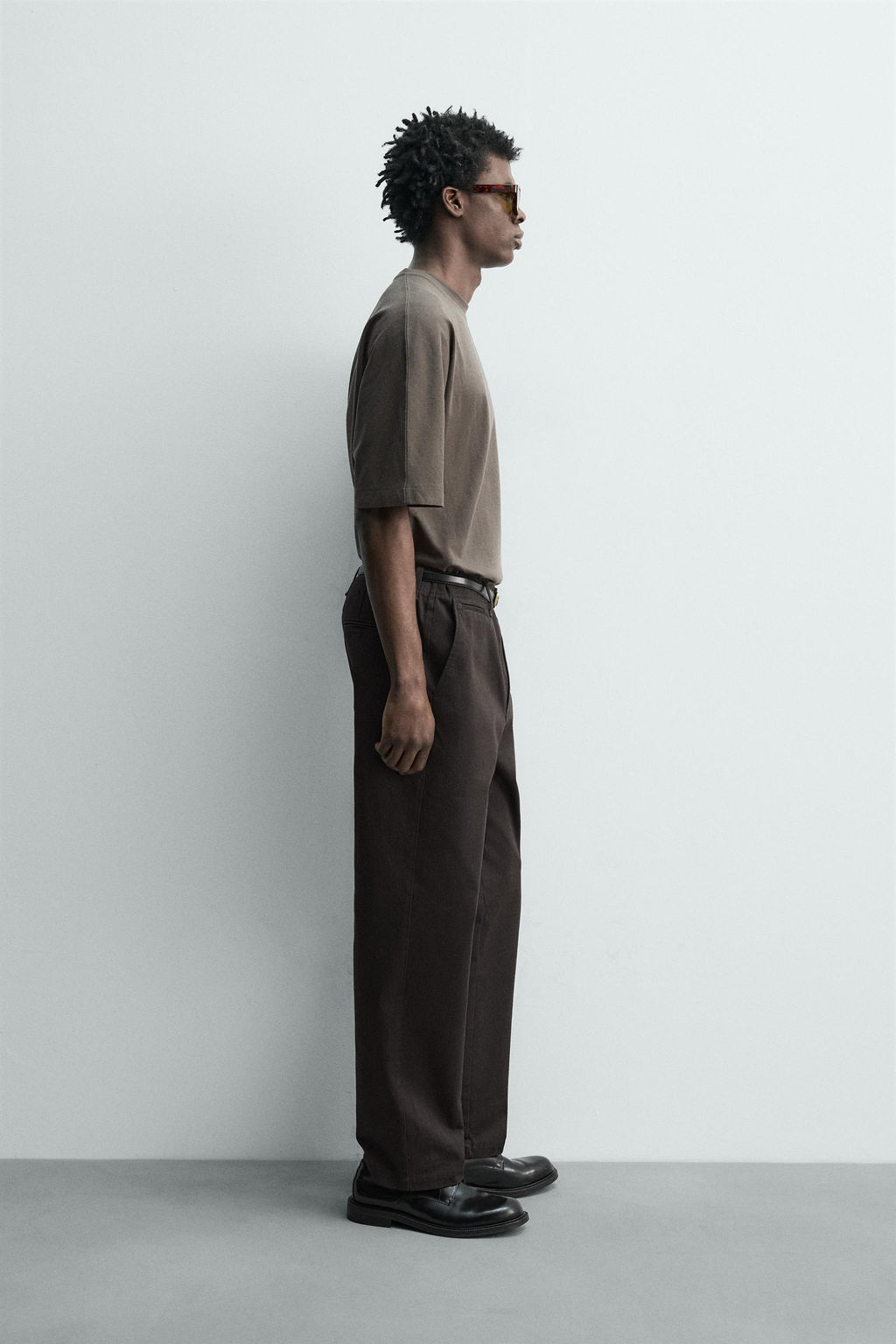 REGULAR FIT CHINO TROUSERS - Zara фото 14